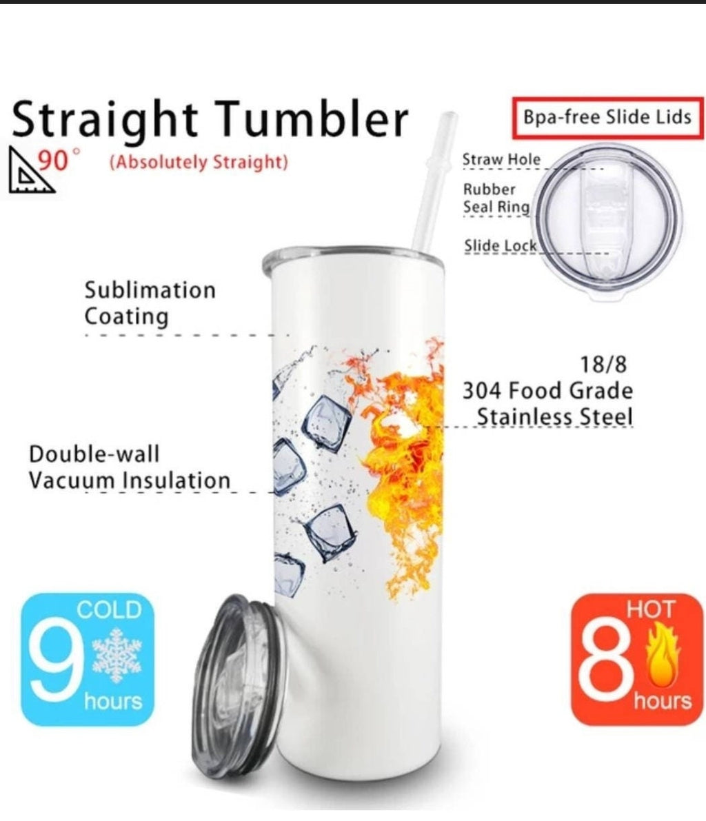Funny Christmas Highland Cow Skinny Tumbler, Feeling Merry But Mostly Tired