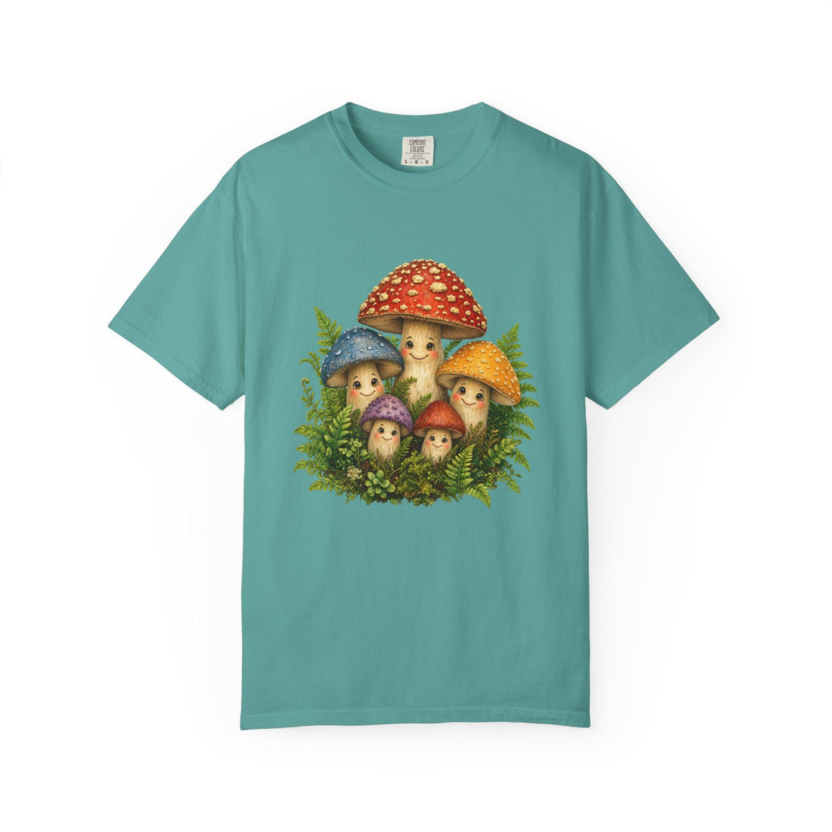 Mushroom T-Shirt Hand Drawn, Cottagecore Fungi Tee, Nature Gift