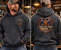 Mechanic Hoodie, Grease Grit Garage Pullover Sweatshirt, Gift for Him