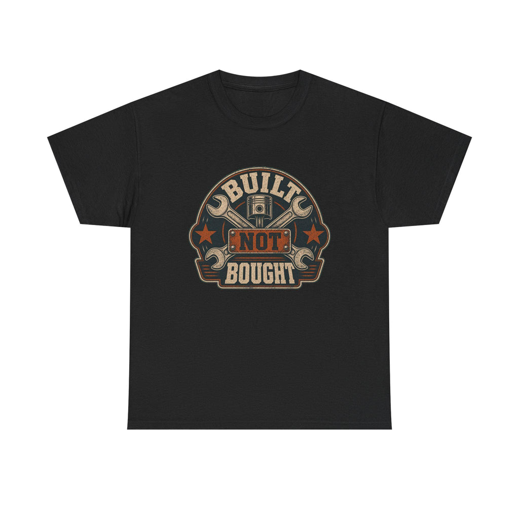 Mechanic T-Shirt, Built Not Bought Shirt, Car Guy Gift, Gearhead Dad Gift