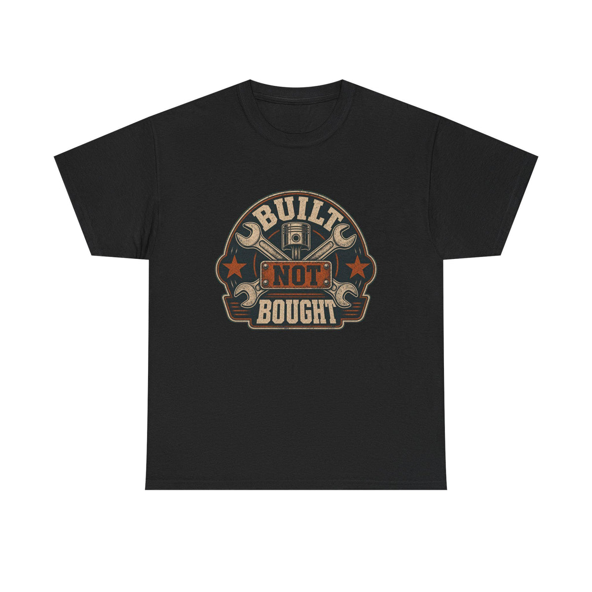 Mechanic T-Shirt, Built Not Bought Shirt, Car Guy Gift, Gearhead Dad Gift
