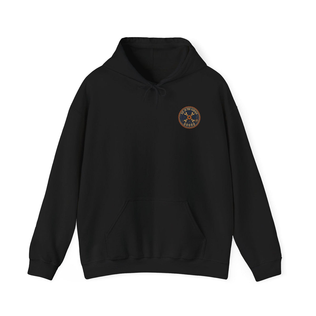 Mechanic Hoodie, Grease Grit Garage Pullover Sweatshirt, Gift for Him