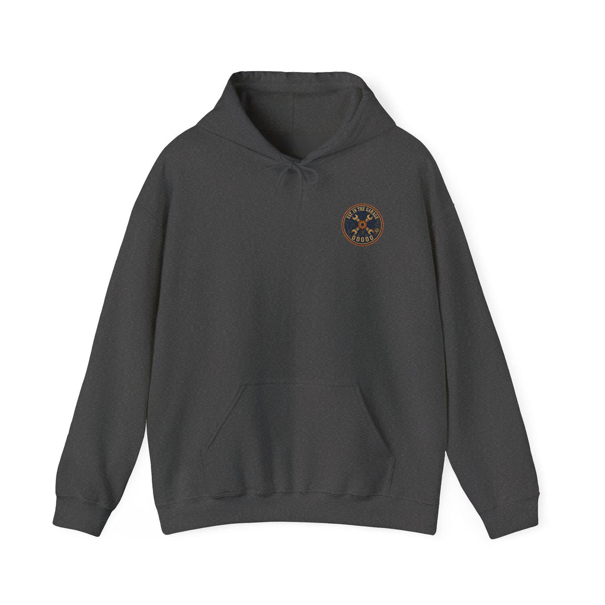 Mechanic Hoodie, Grease Grit Garage Pullover Sweatshirt, Gift for Him
