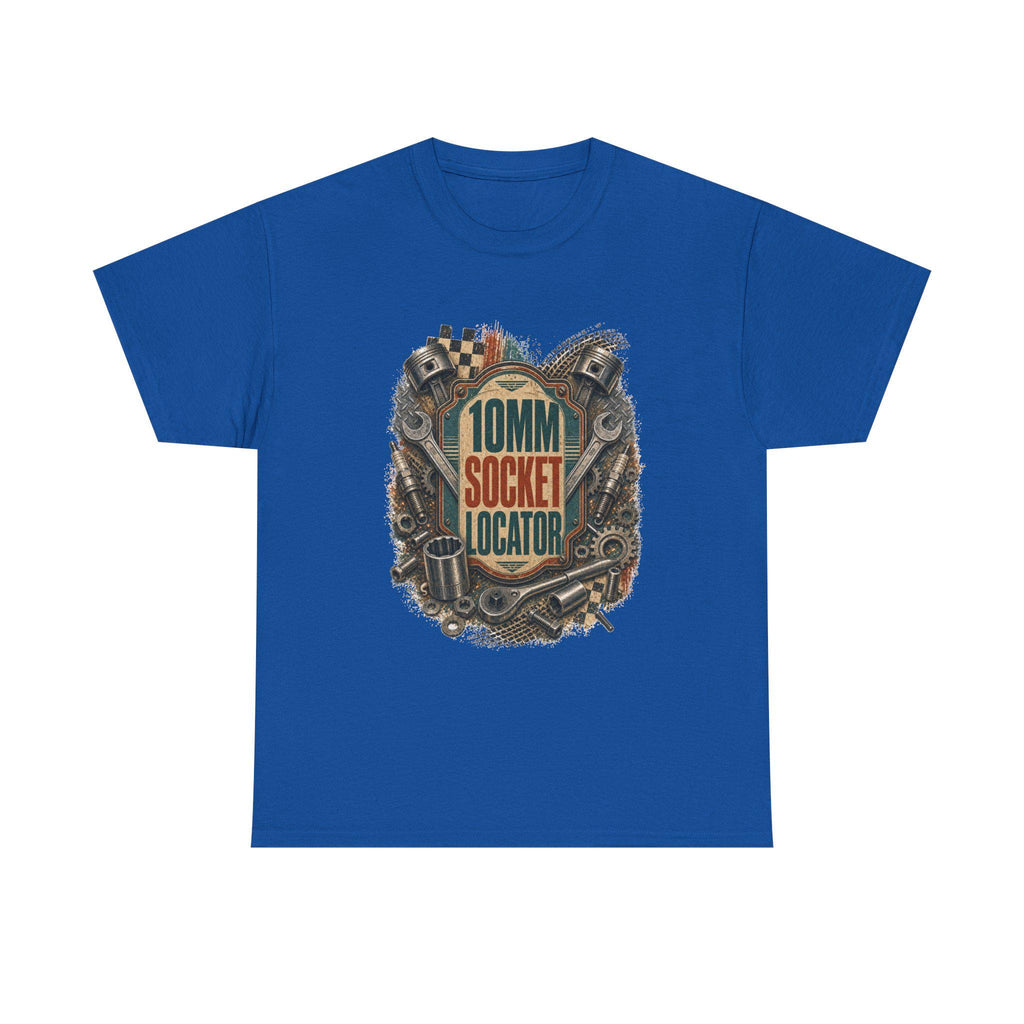 Mechanic Funny Tee,10mm Socket Locator Shirt, Gift for Dad Husband Car Guy